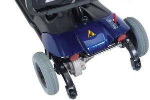 Anti roll system on ST1 mobility scooter