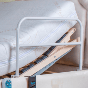 Grab rail for an electric bed