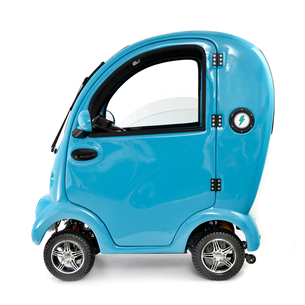 Cabin Car Blue Side Cabin Car Blue Side
