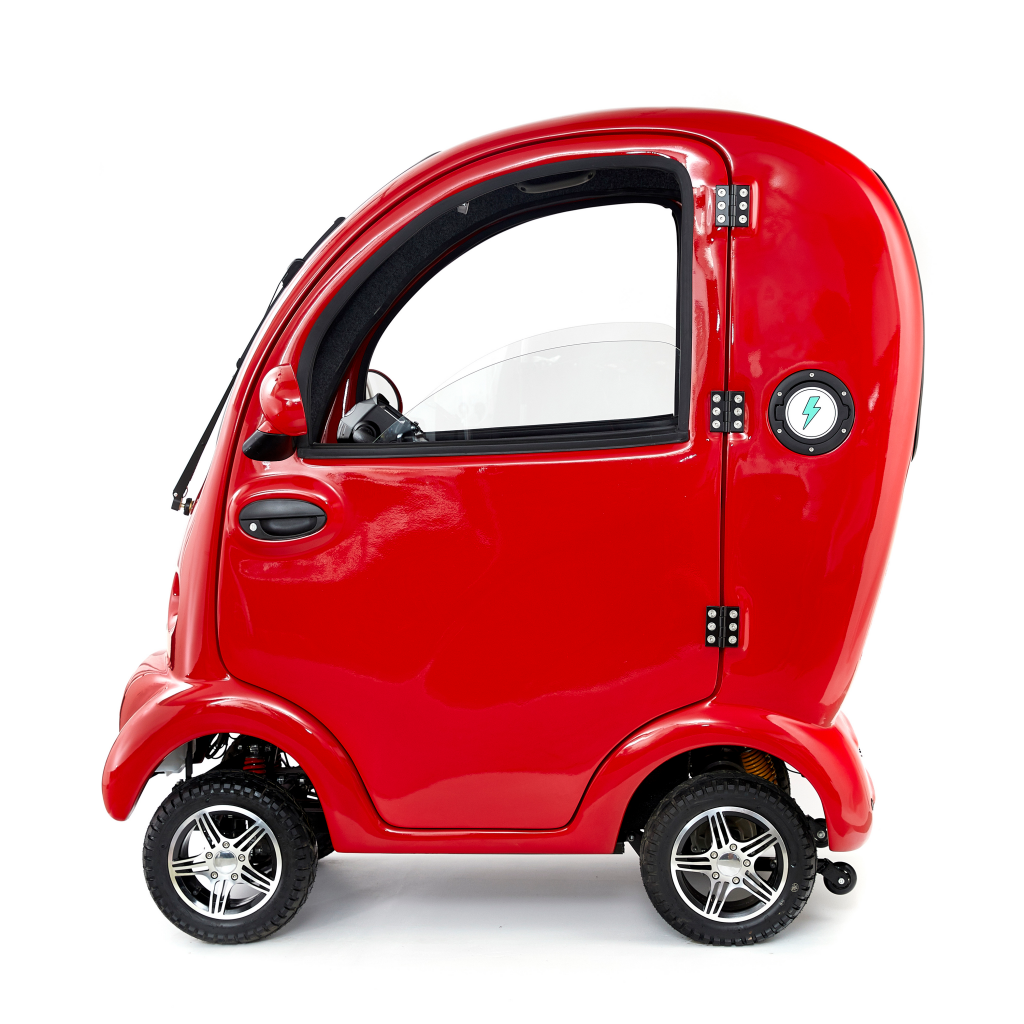 Cabin Car Red Side Cabin Car Red Side