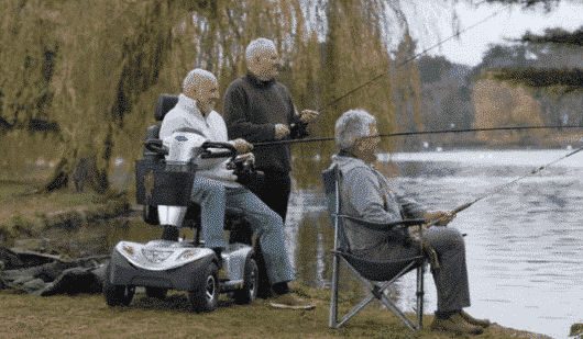 Outdoors-on-a-mobility-scooter Outdoors-on-a-mobility-scooter