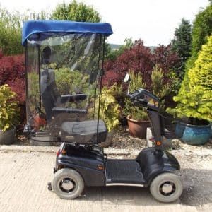Mobility scooter summer canopy