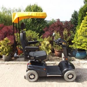 Mobility scooter summer canopy
