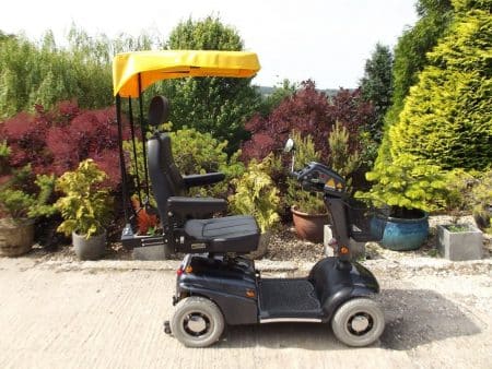 Mobility scooter summer canopy
