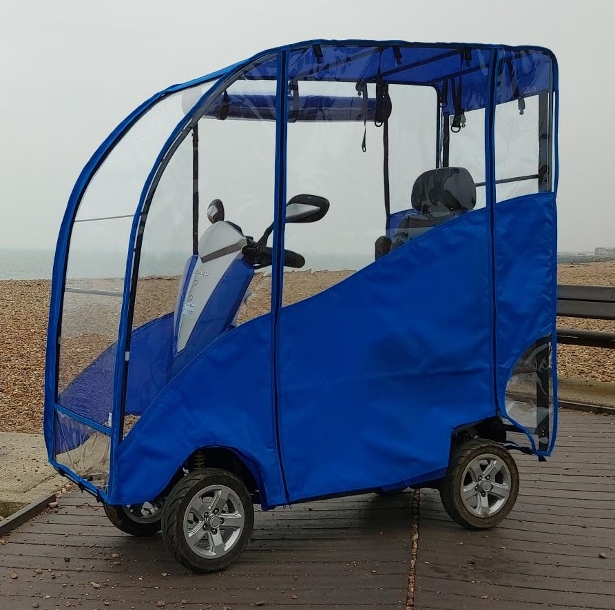 Polycarbonate mobility scooter canopy Polycarbonate mobility scooter canopy