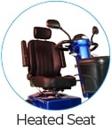 Ignite mini powered wheelchair heated seat Ignite mini powered wheelchair heated seat