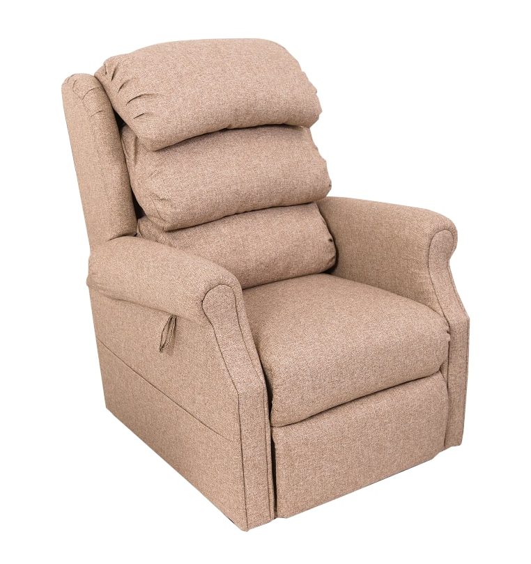 Chancellor Rise & Recliner Chair spiced caramel colour Chancellor Rise & Recliner Chair spiced caramel colour
