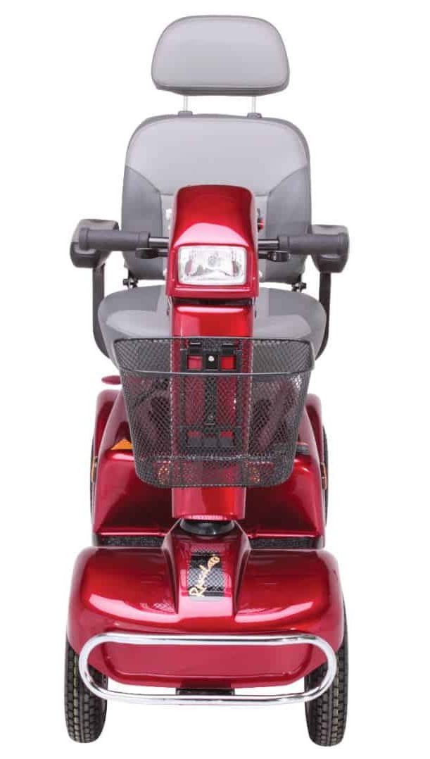 Rascal 388S midweight mobility scooter front view Rascal 388S midweight mobility scooter front view