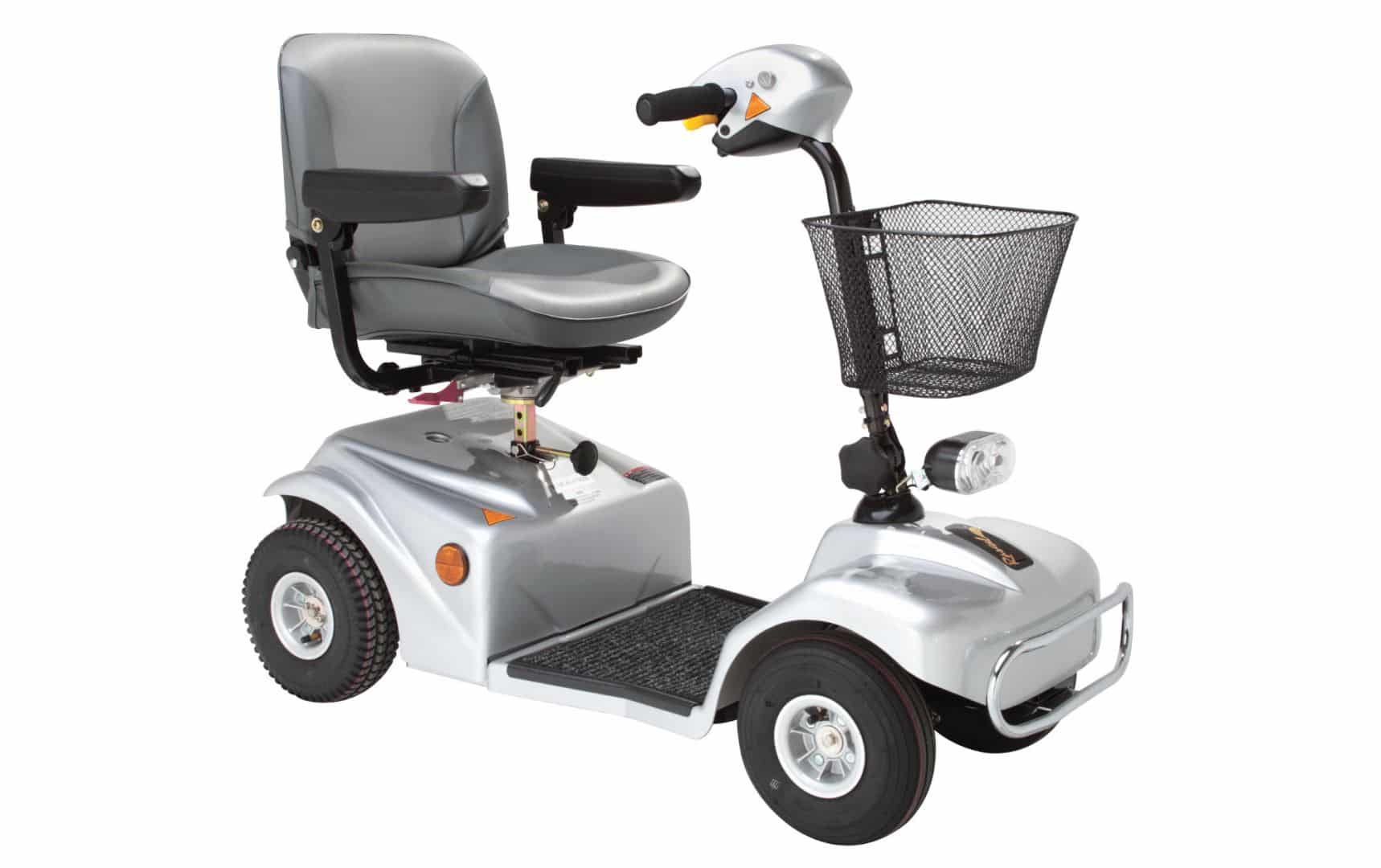 Rascal 388S midweight mobility scooter - white Rascal 388S midweight mobility scooter - white