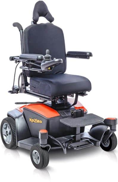 Quantum Kozmo powered wheelchair - Orange Quantum Kozmo powered wheelchair - Orange